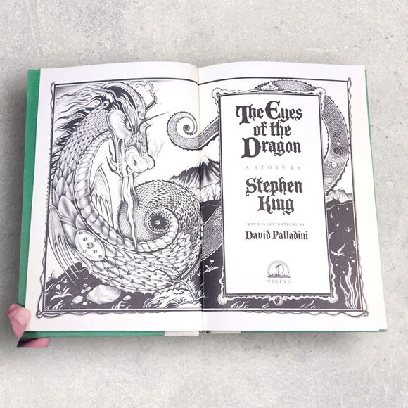 Stephen King The Eyes of the Dragon 1987 First Edition Viking Hardcover And DJ - Picture 10 of 10